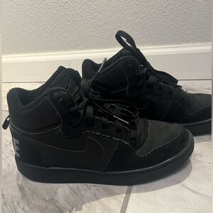 Nike Court Borough Mid - 5y - Black Shoes